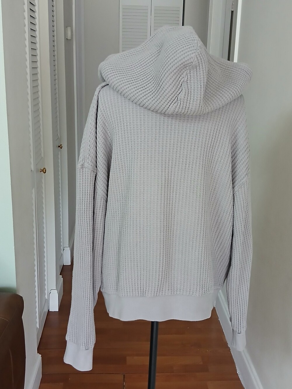 Mate The Label Organic Waffle Relaxed Hoodie - Picture 5 of 8